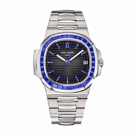 patek philippe nautilus blue sapphire price|patek philippe nautilus price list.